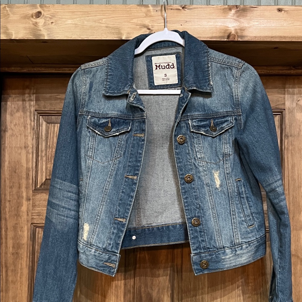 Mudd Women's Classic Blue Jean Jacket